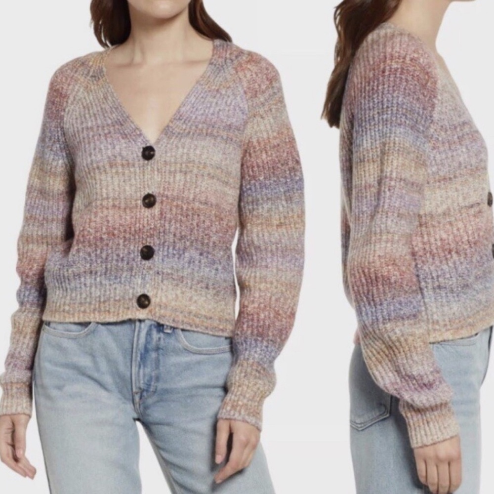 NWOT Rails Multicolor Striped Cardigan